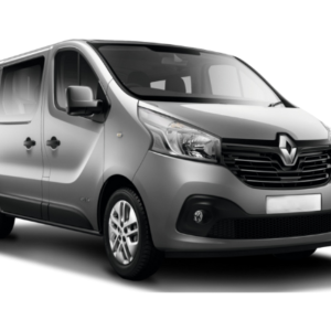 RENAULT TRAFIC Amplia y cómoda, la Renault Trafic es ideal para grupos. Encuentra tu alquiler de furgoneta en Tenerife con Atlanticmoto y disfruta tu viaje con espacio.